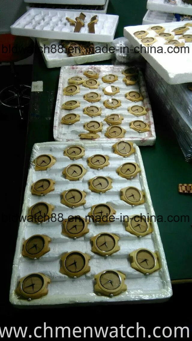 2017 Luxury Customized Wood Watch Wristwatch Custom Logo